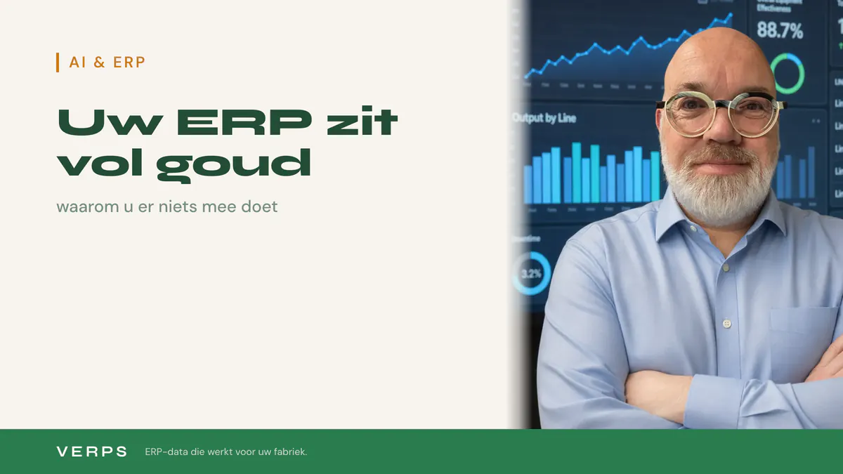 Uw ERP zit vol goud, waarom u er niets mee doet (en hoe u dat in 6 weken omdraait)